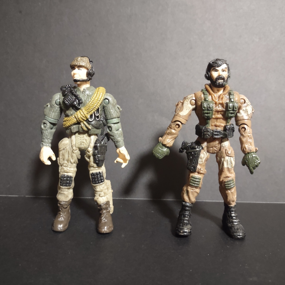 The Corps Elite Military Solider 3.75 Inch Action Figure Lot Lanard